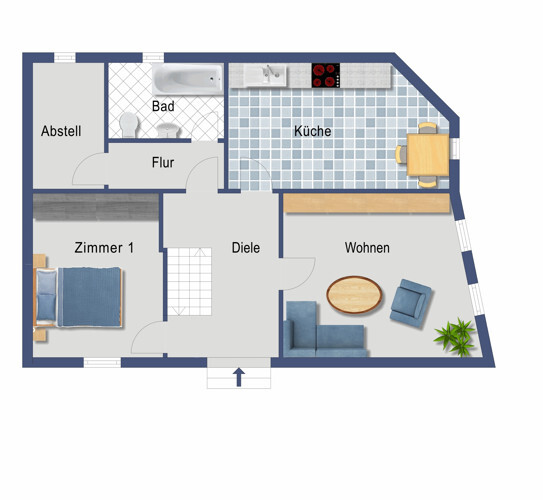 Grundriss_Erdgeschoss (nicht maßstabsgetreu)