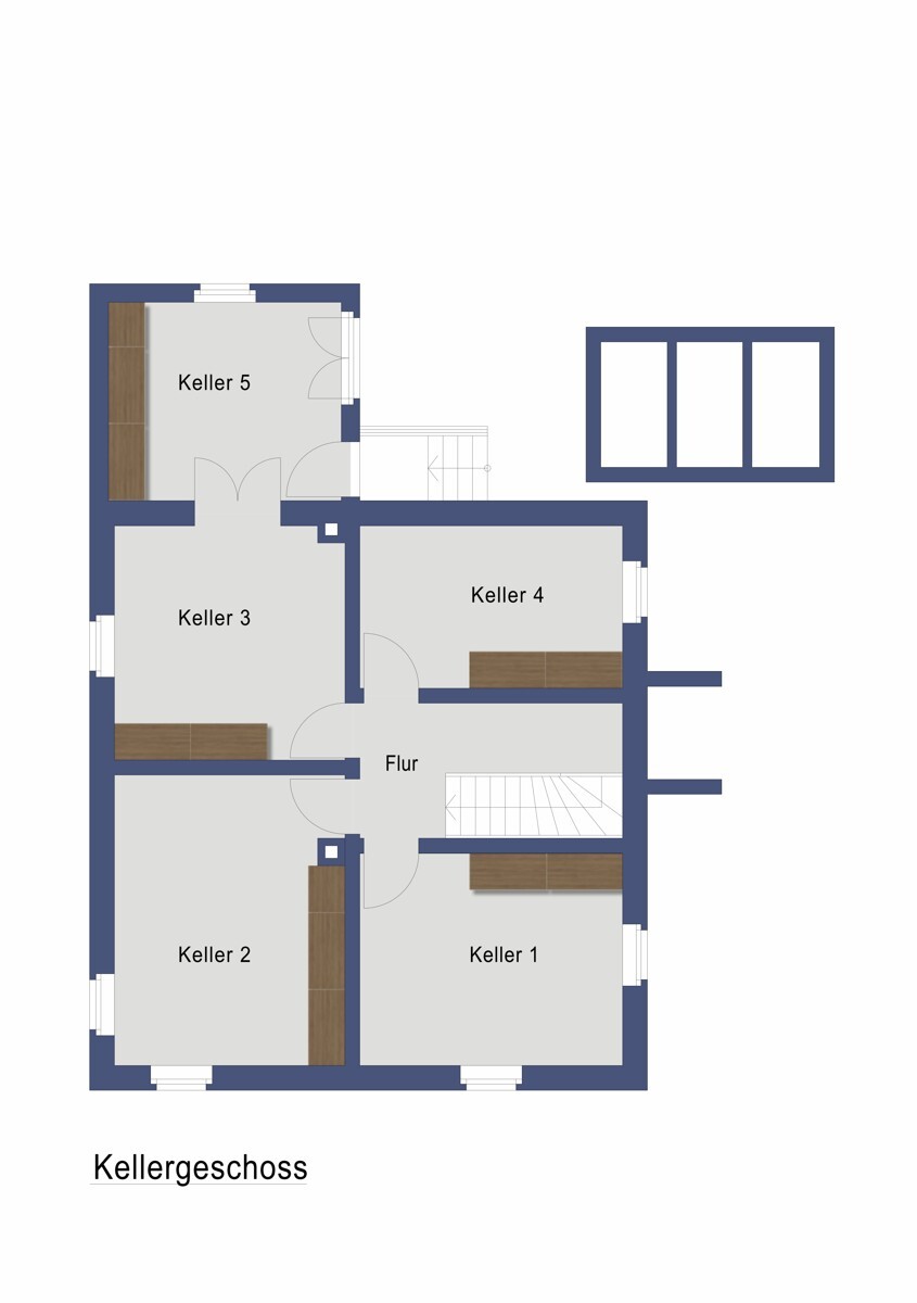 Grundriss Kellergeschoss