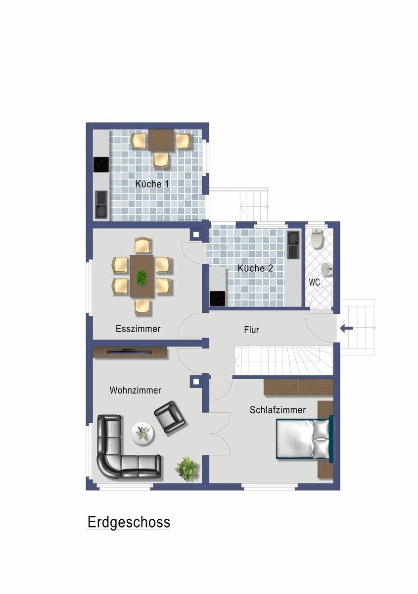 Grundriss Erdgeschoss