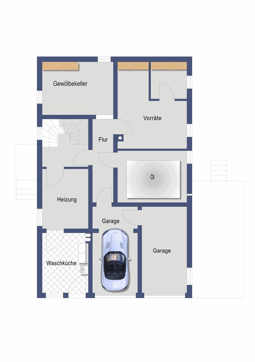 Grundriss_Kellergeschoss (nicht maßstabsgetreu)