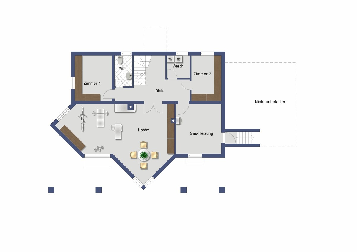 Grundriss Untergeschoss