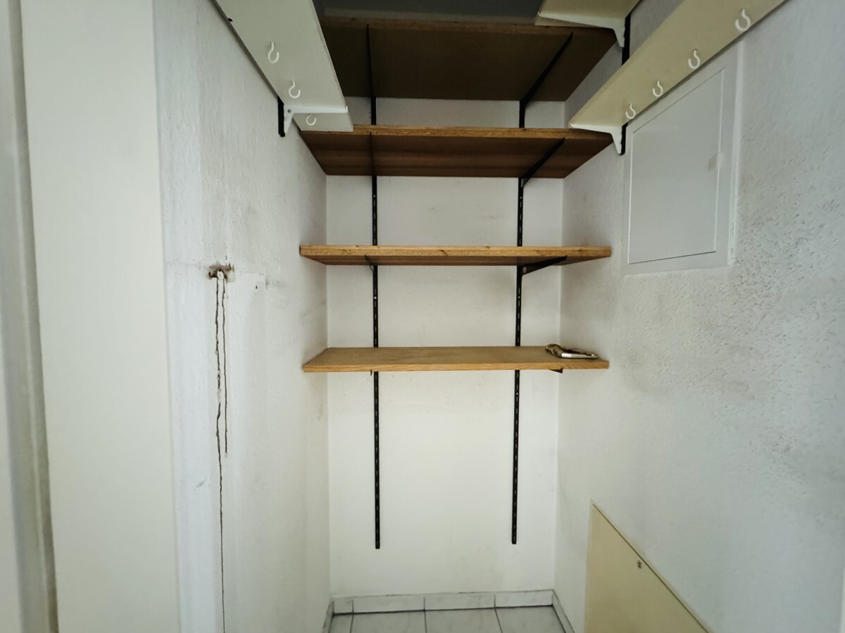 Praktischer Abstellraum