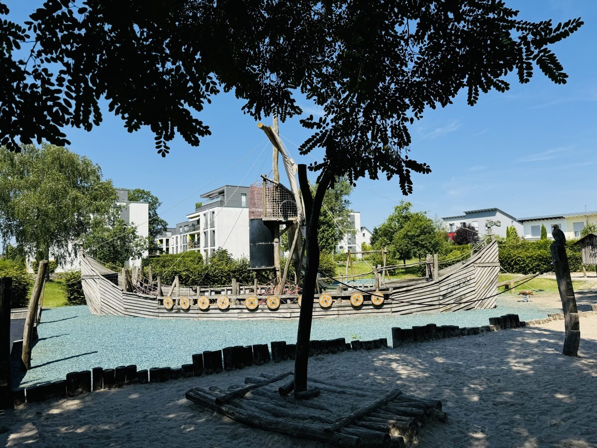 Großer Wikingerspielplatz