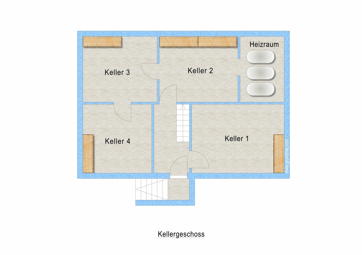 Grundriss Kellergeschoss