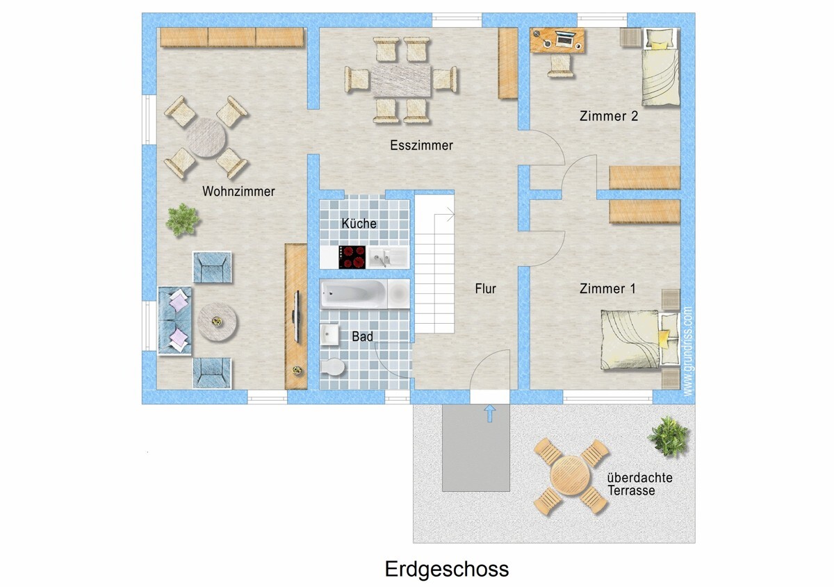 Grundriss Erdgeschoss