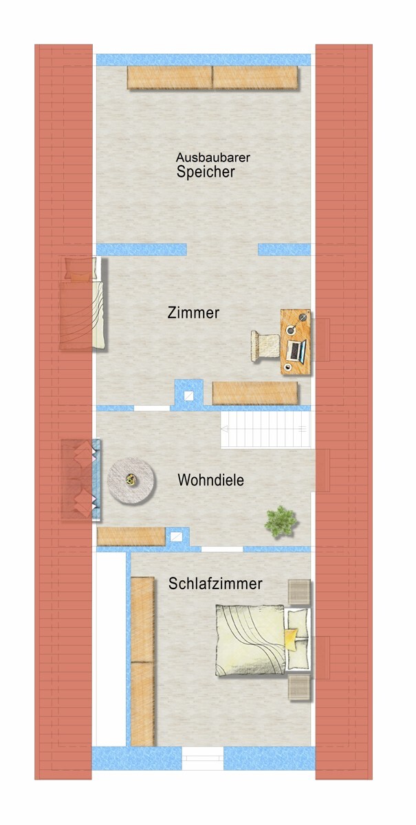 Grundriss Obergeschoss