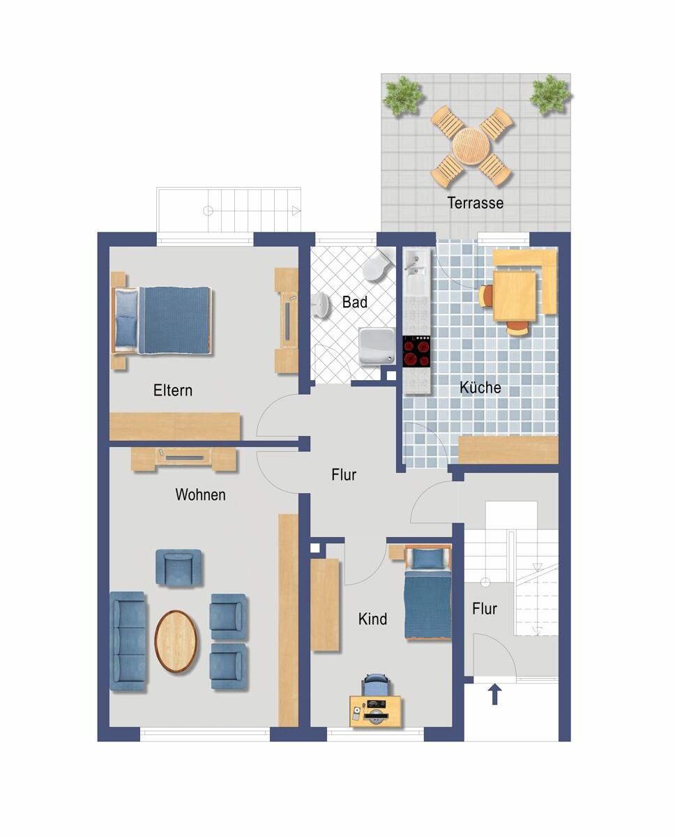 Grundriss_Erdgeschoss (Nicht maßstabsgetreu)