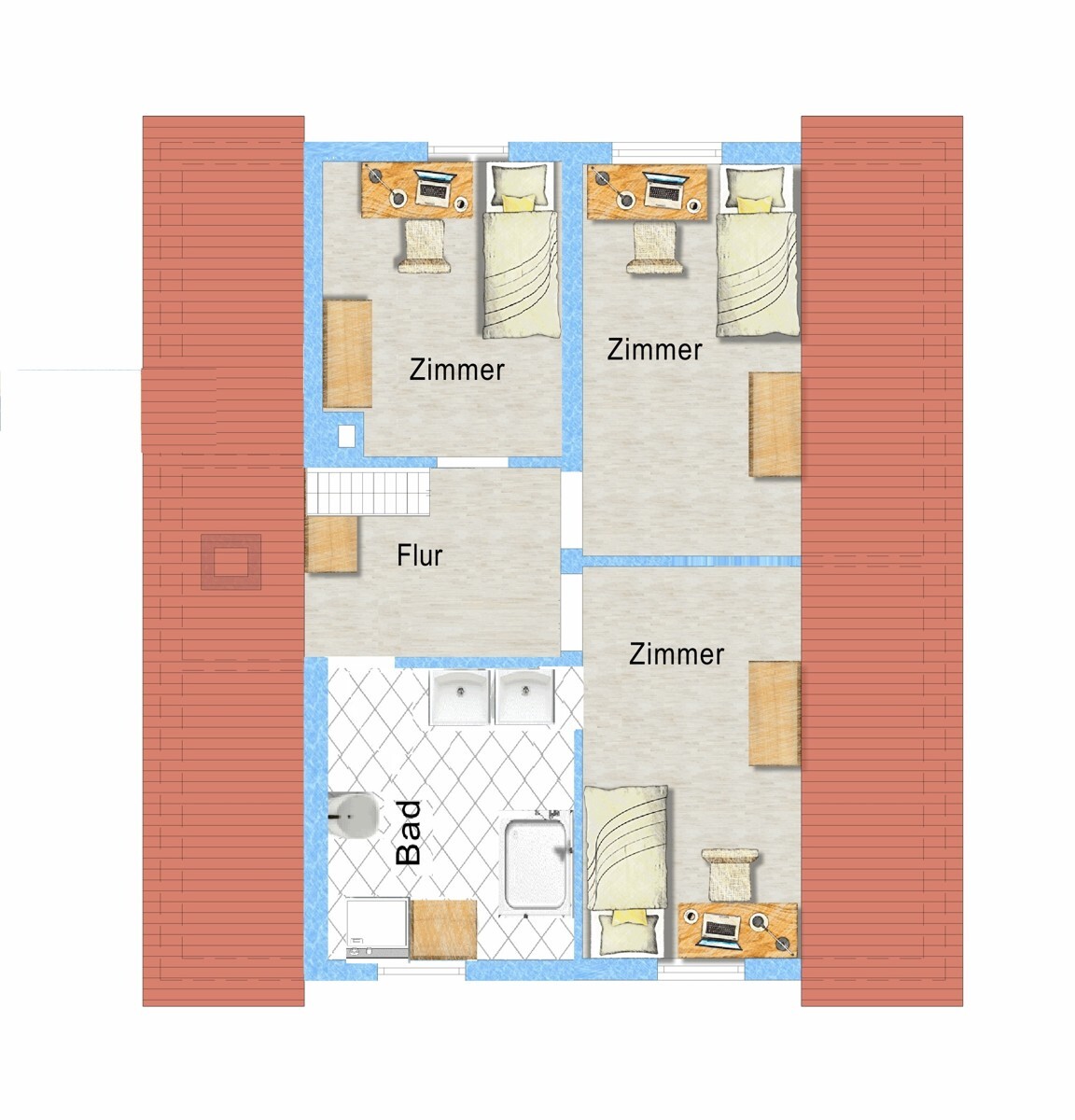 Grundriss_Obergeschoss (nicht maßstabsgetreu)