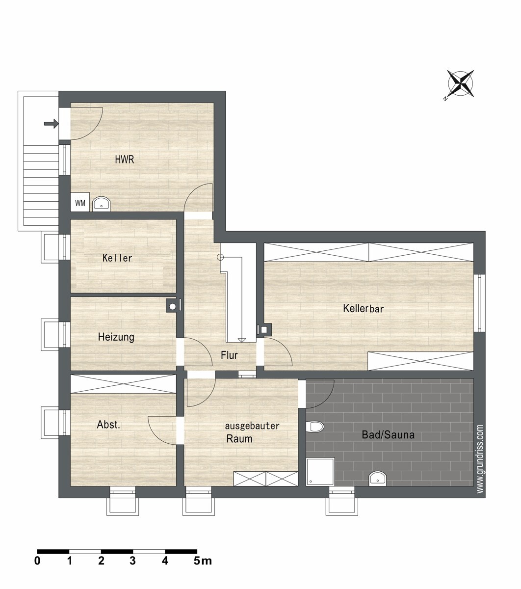 Grundriss Kellergeschoss