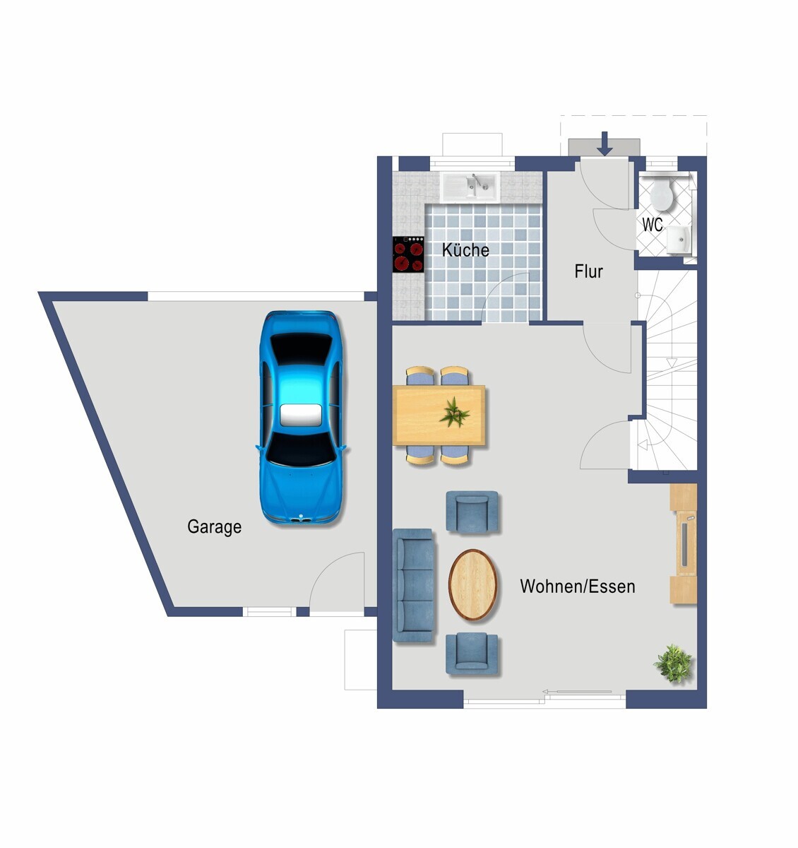 Grundriss_Erdgeschoss (Nicht maßstabsgetreu)