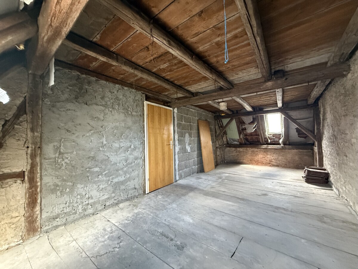 Unausgebauter Speicher