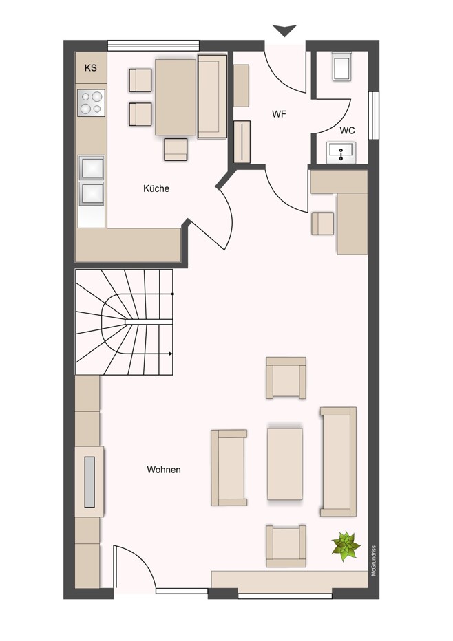 Grundriss Erdgeschoss