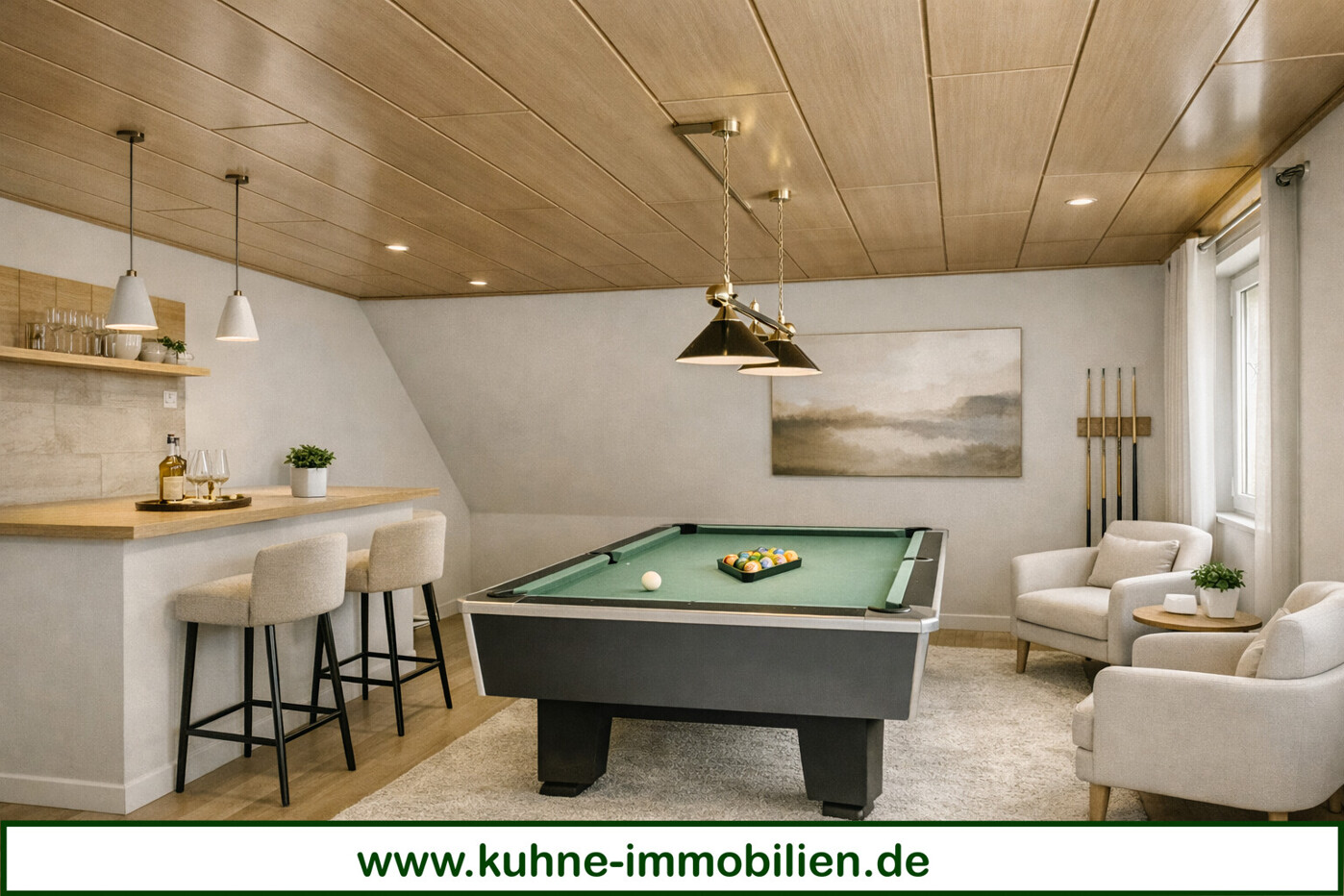 GESTAGED-Wohnzimmer- 2 Etage