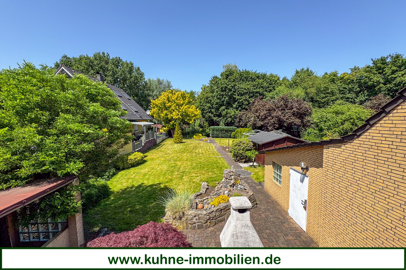 Blick von der Terasse