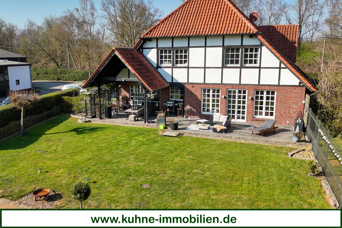 Garten am Wohnhaus