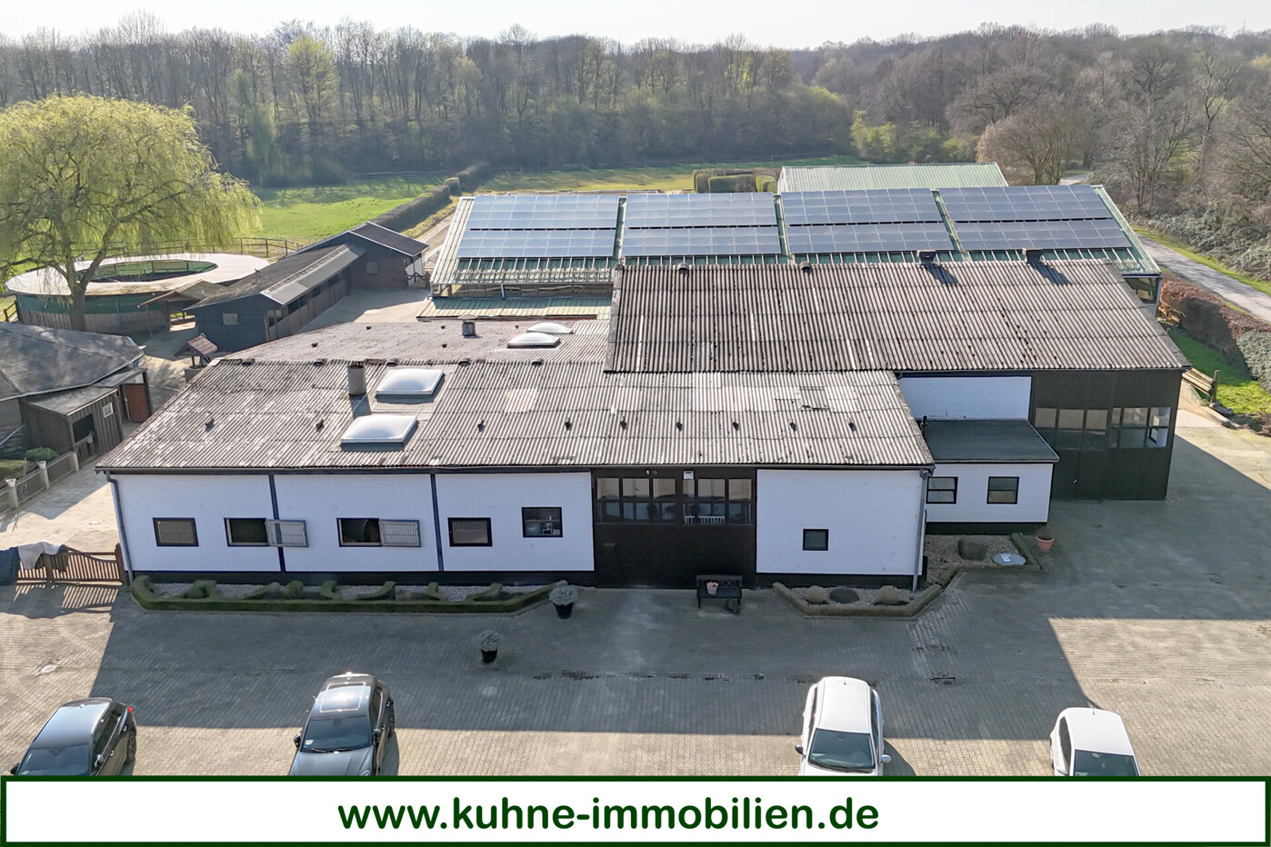 Reithalle von oben