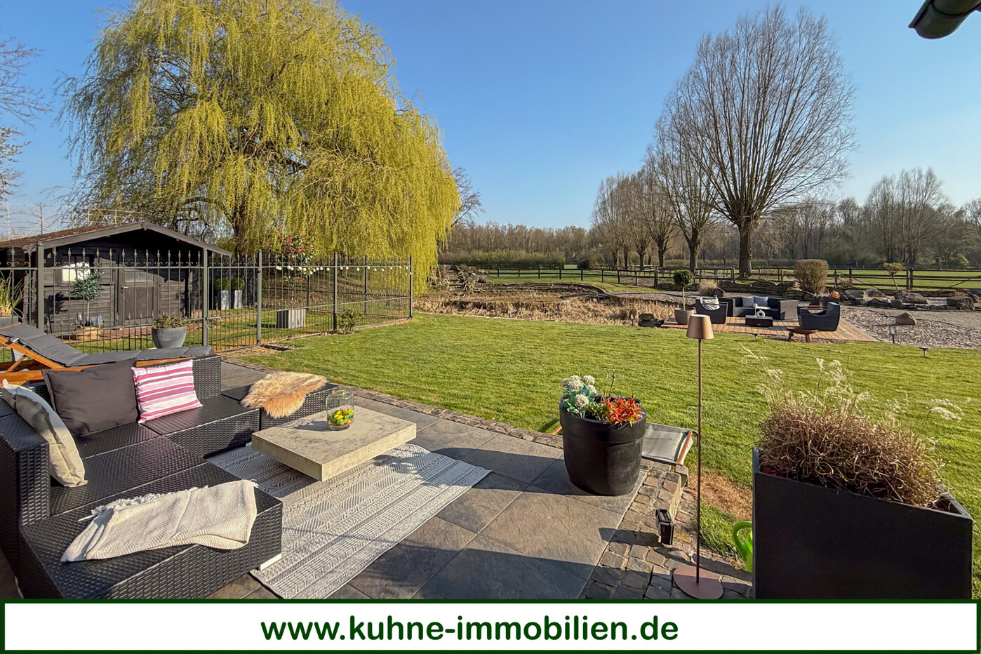 Sitzbereiche im Garten