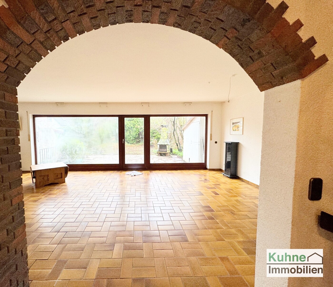 Blick ins Wohnzimmer