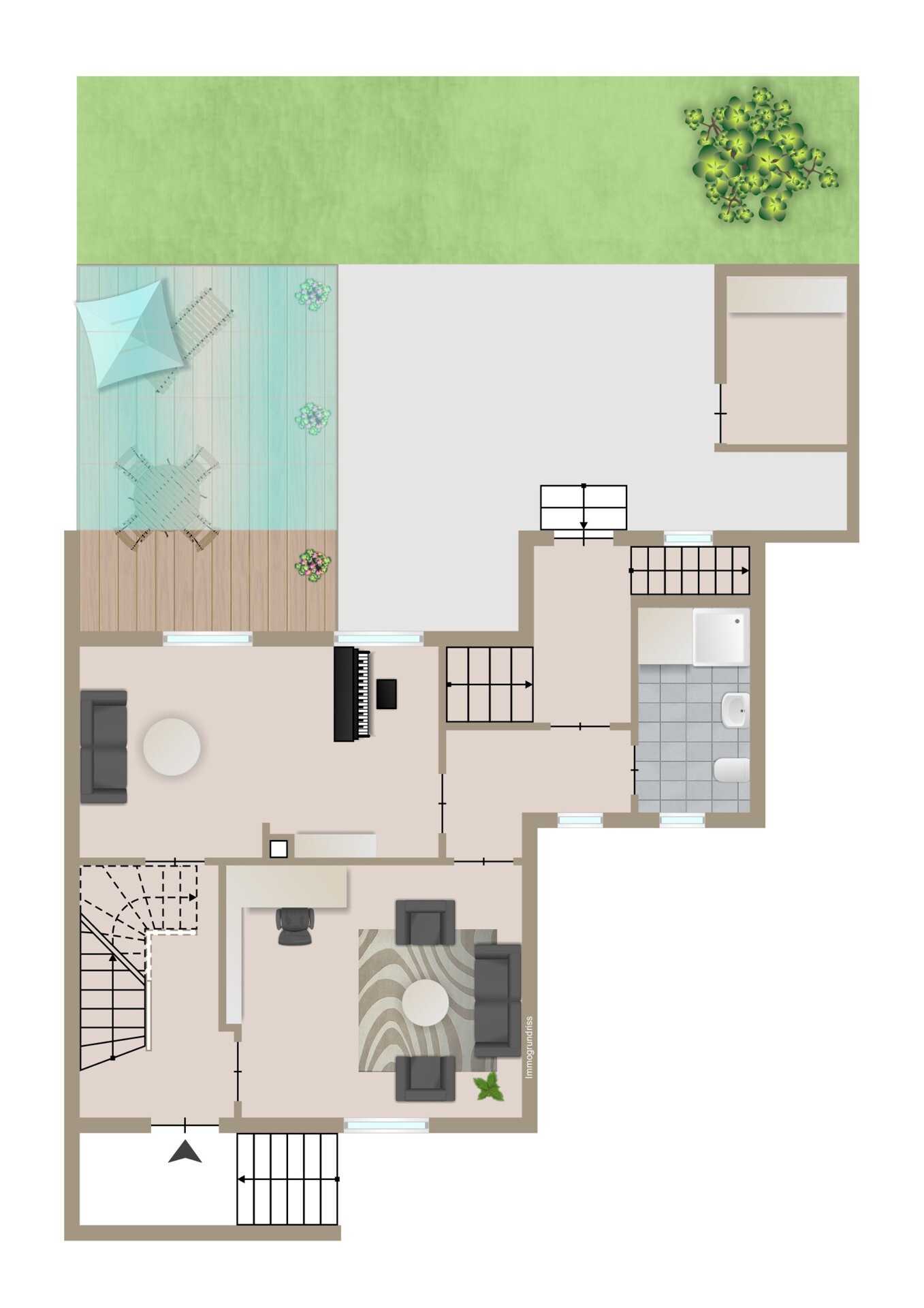 Grundriss EG