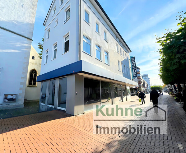Ansicht aus der Fußgängerzone