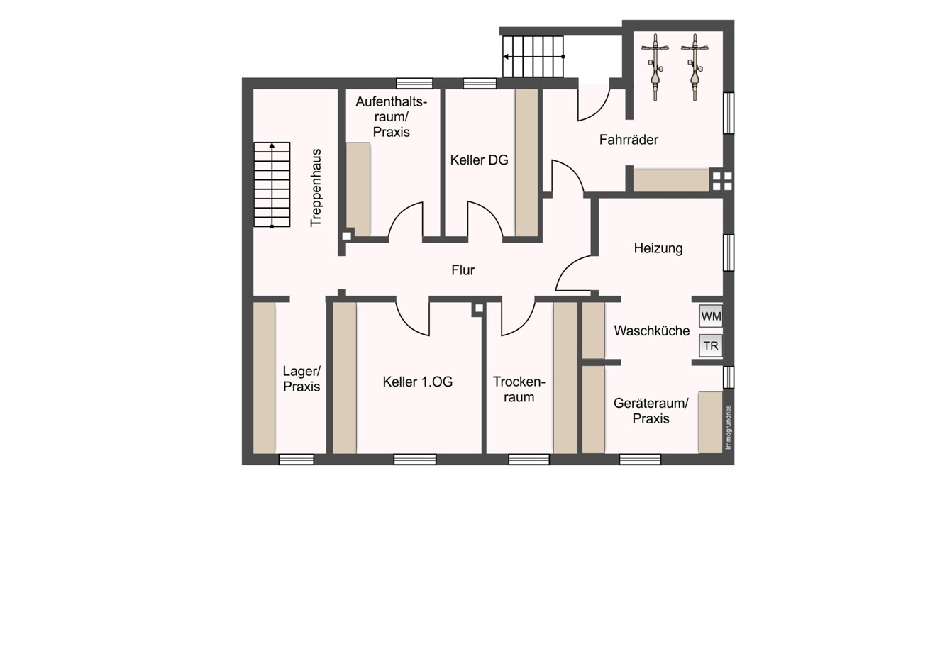 Grundriss Keller