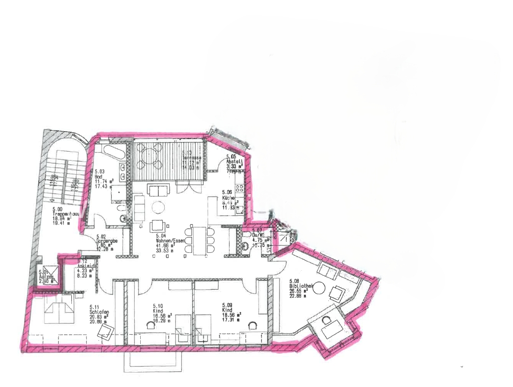 5-Zimmer-DG-Wohnung mit Dachterrasse und einmaligem Ausblick über Halle (Saale) - Photo 3