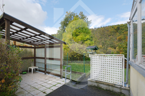 Überdachte Terrasse