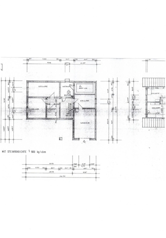 Grundriss Keller