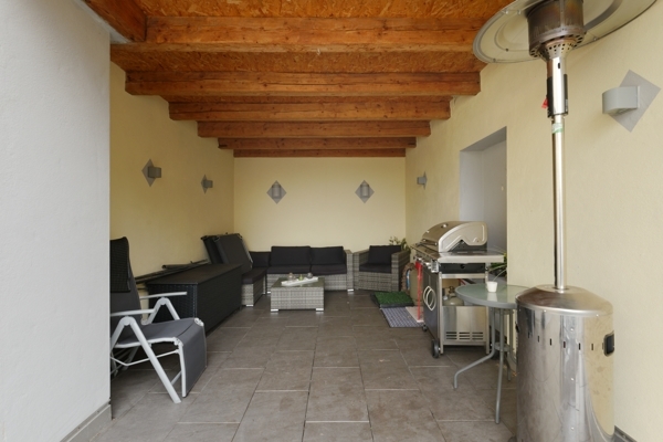 covered terrace ground floor