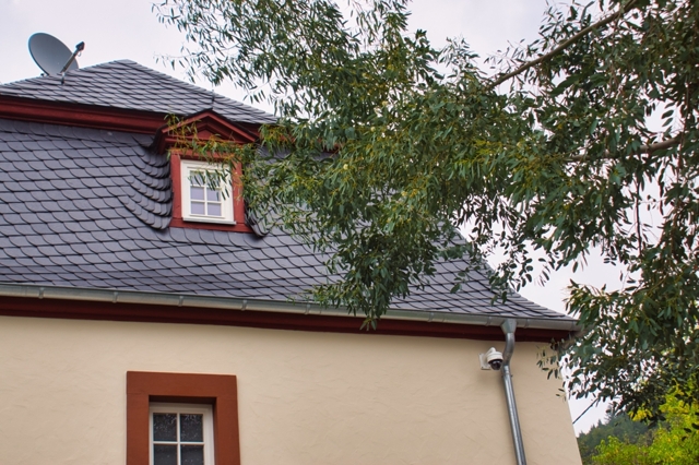 New slate roof