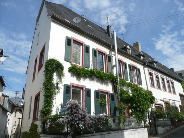 front view of the house