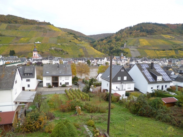 Zicht vanaf het balkon