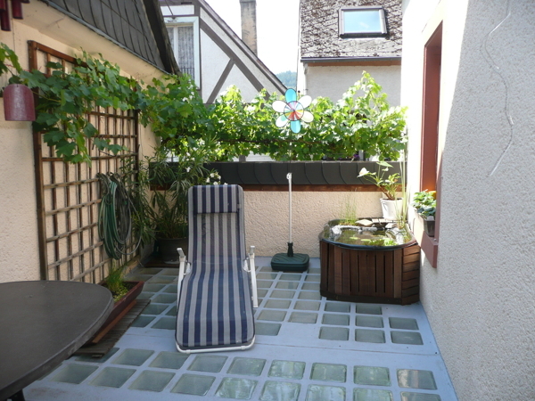 Terrace rental apartment