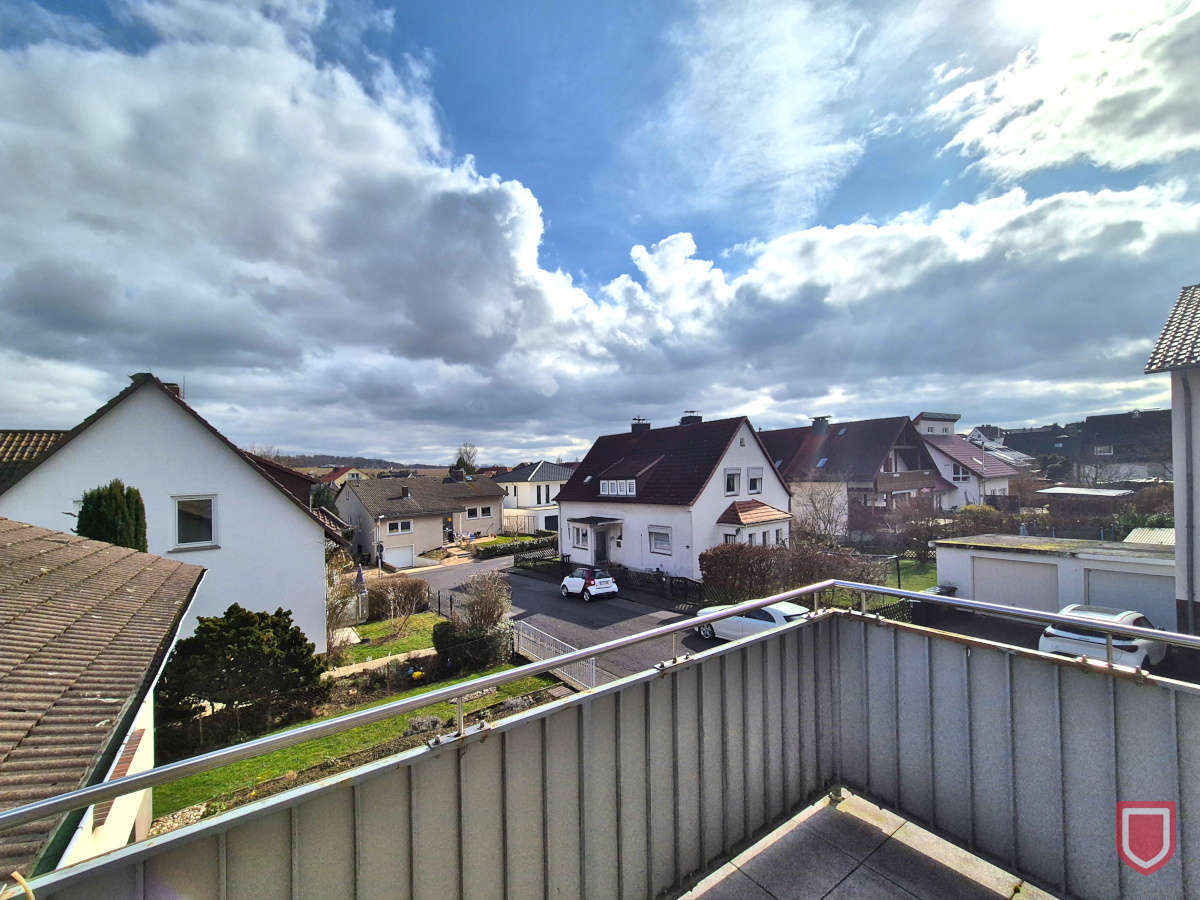 Blick vom Balkon 1. OG