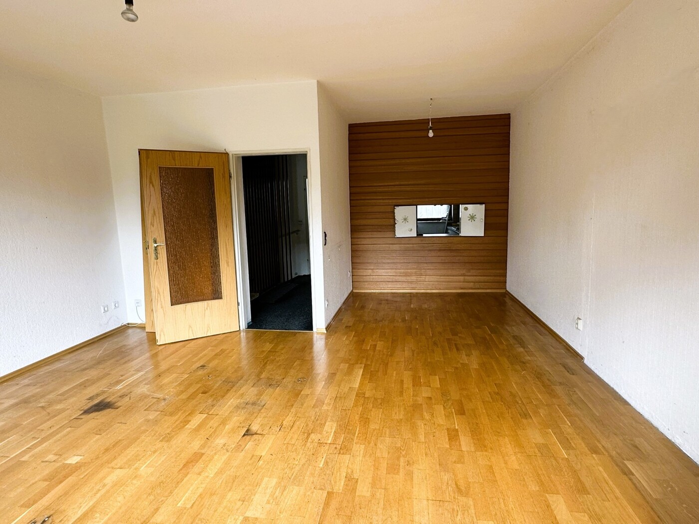 Wohnzimmer zum Blick Küche