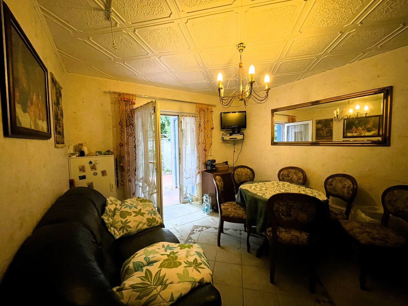 Wohnzimmer Erdgeschoss Wohnung 1..