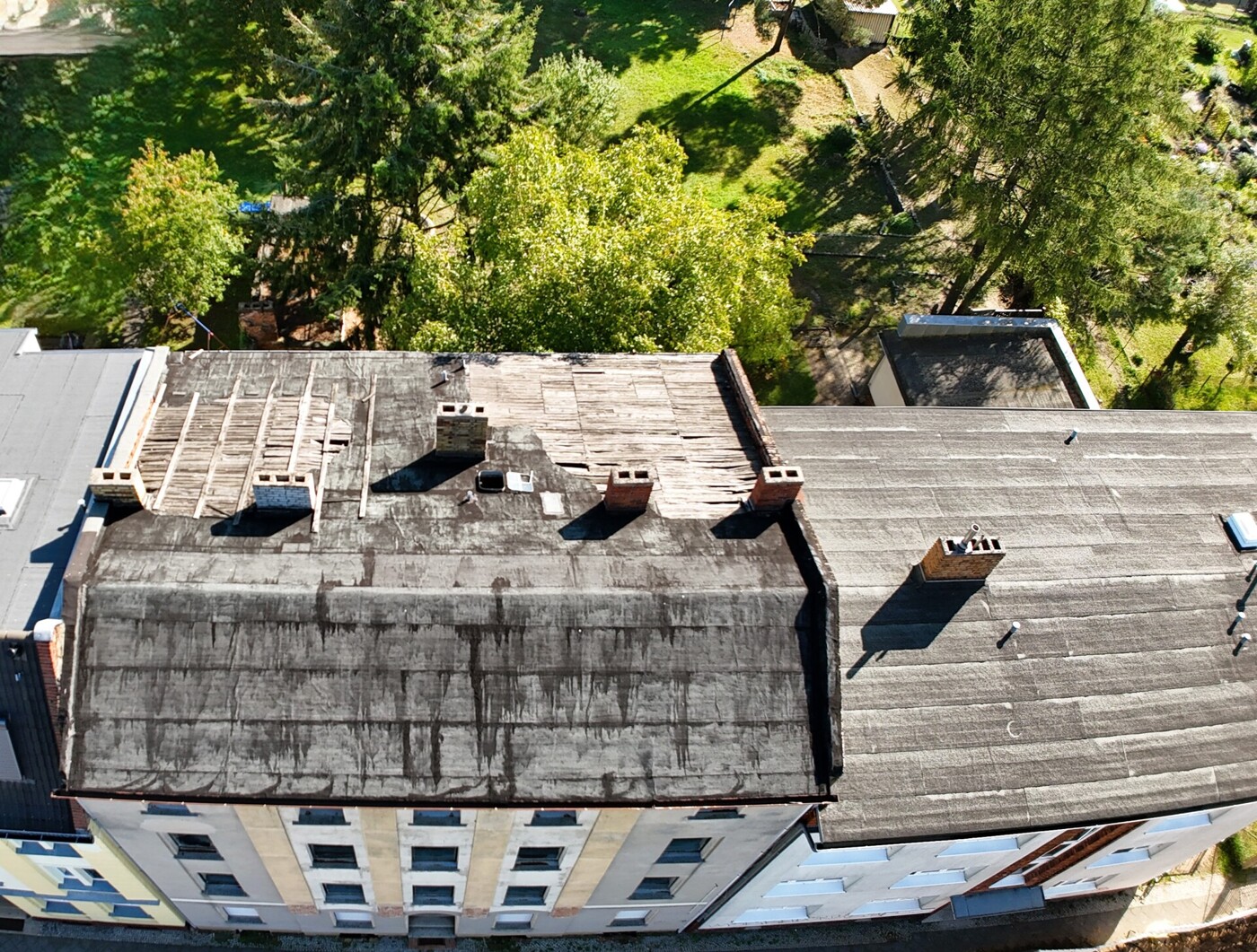 Wstseite mit Blick auf die Muskauer Straße