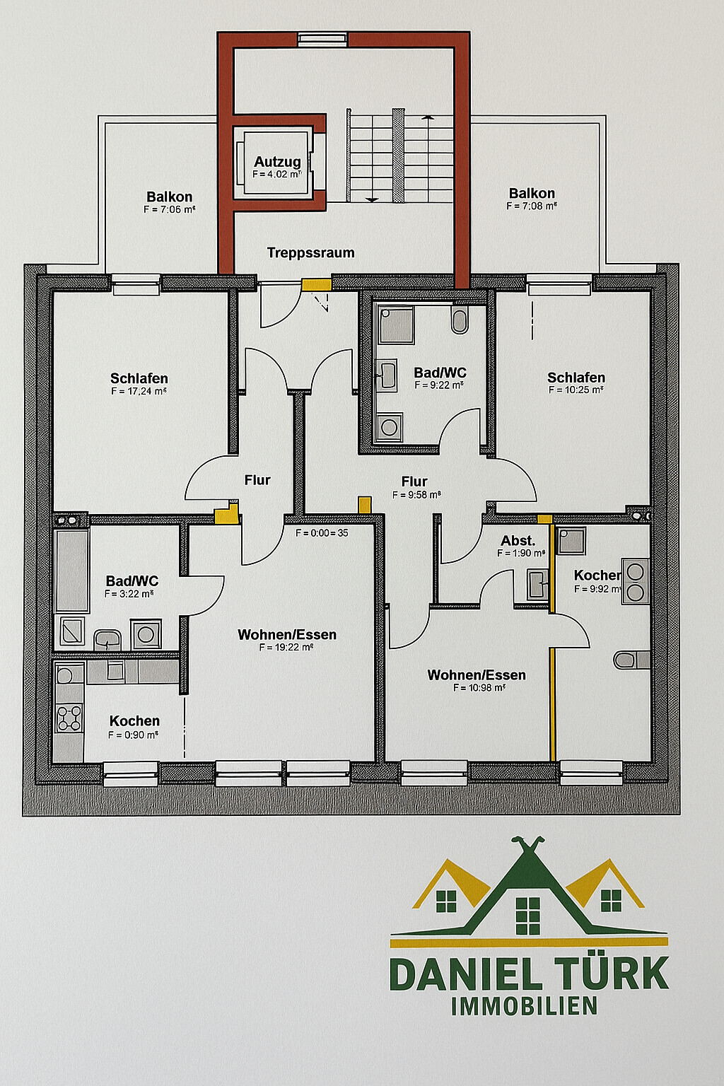 Projektierung Beispiel Grundriss