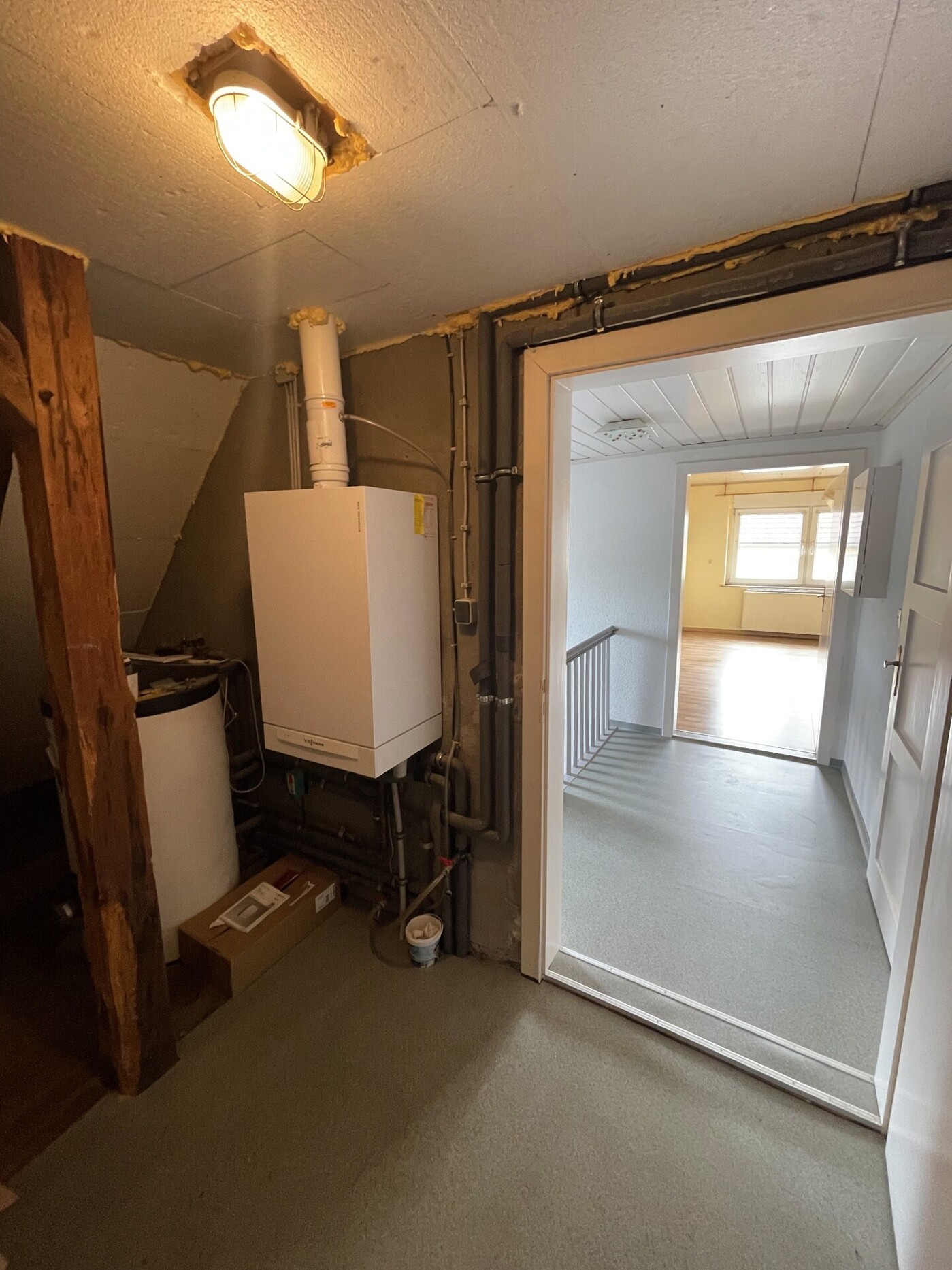 Heizungsraum Mit Gastherme 6,5 m²