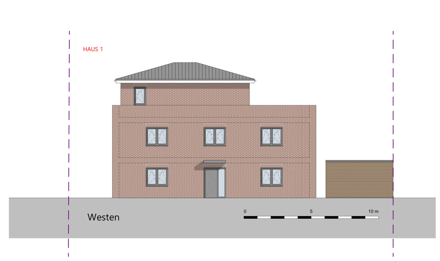 Ansicht Westen