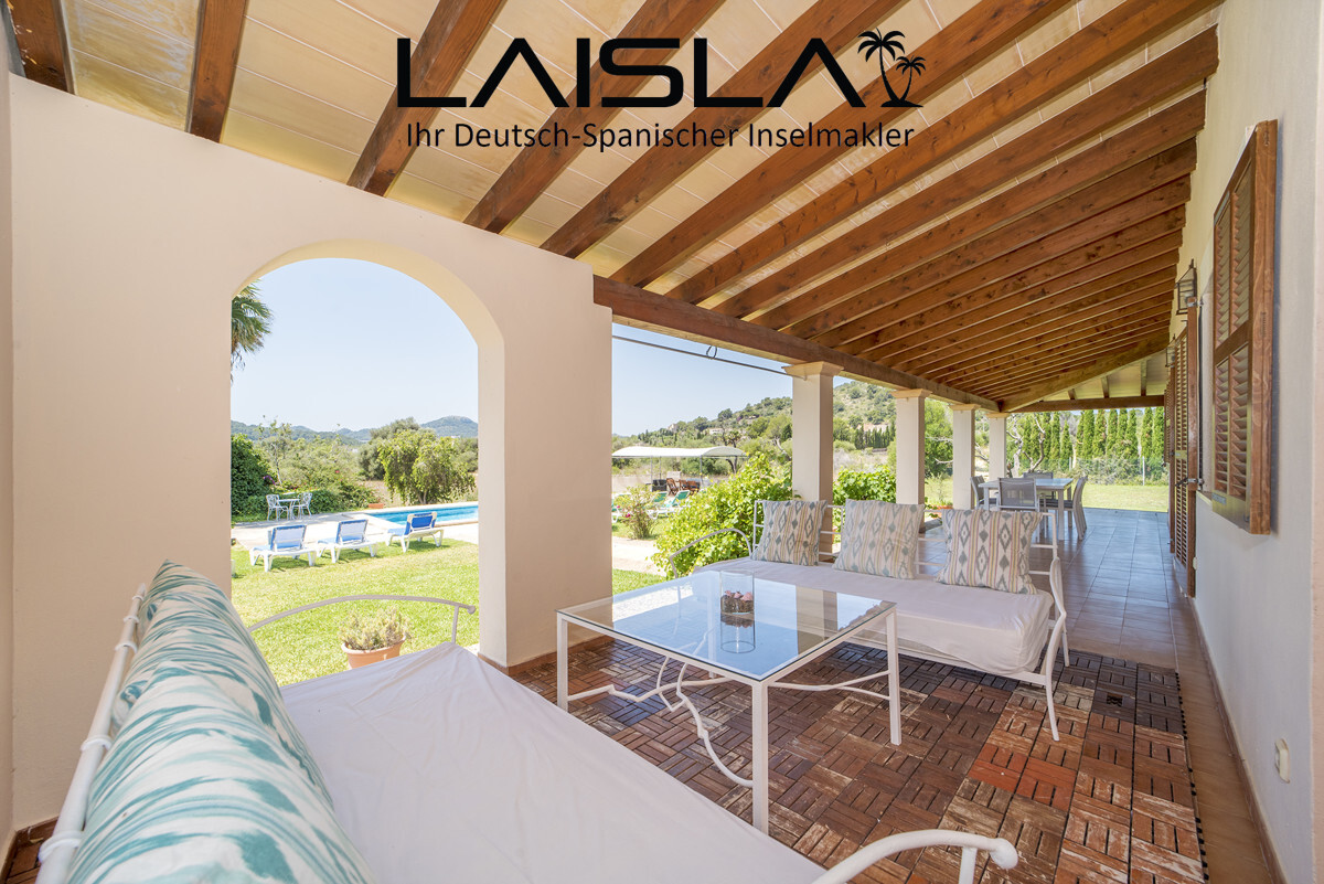 Mallorquinische Finca mit Ferienlizenz und Meerblick — Foto 21