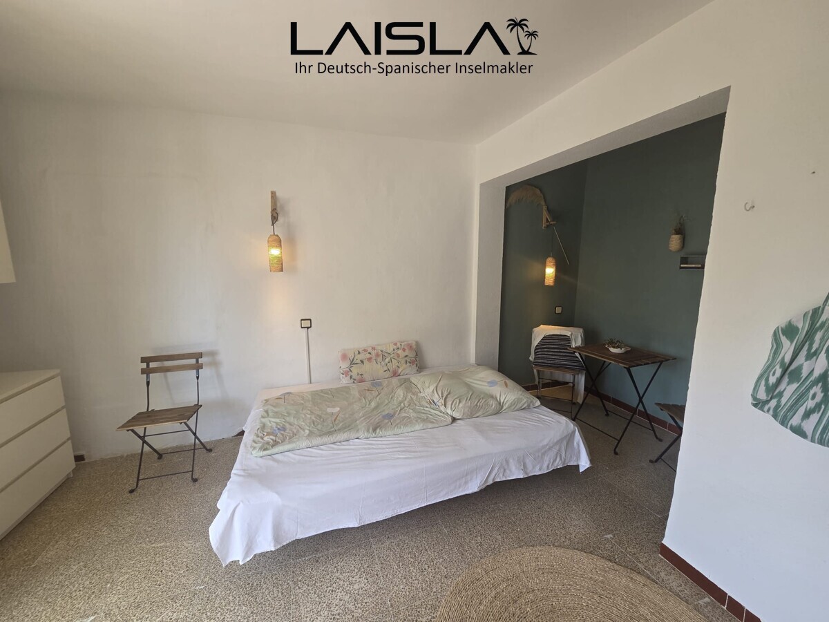 Charmantes Studio mit Balkon und schönem Grünblick in Cales de Mallorca — Foto 5