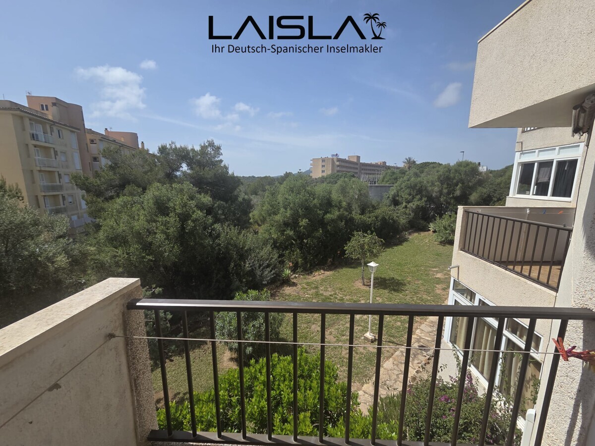 Charmantes Studio mit Balkon und schönem Grünblick in Cales de Mallorca — Foto 12