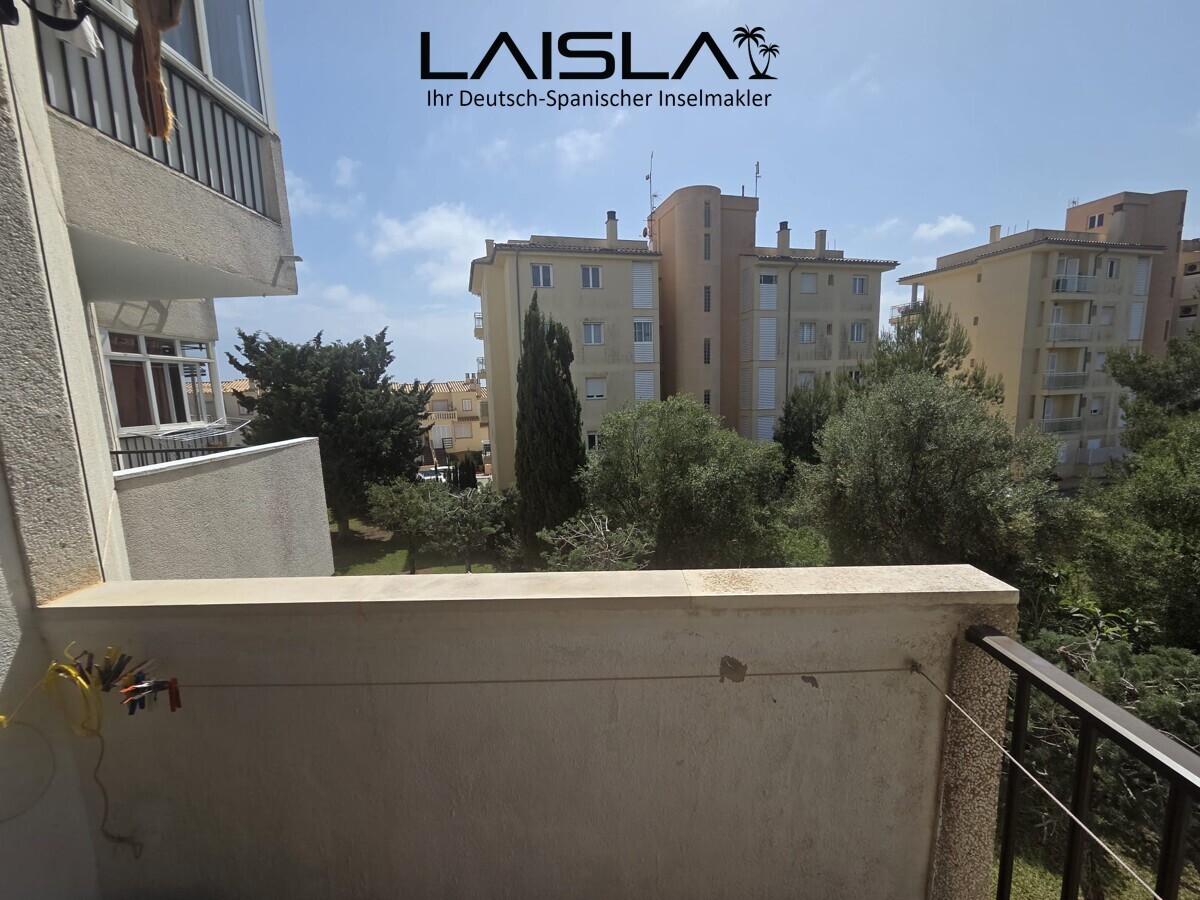Charmantes Studio mit Balkon und schönem Grünblick in Cales de Mallorca — Foto 11