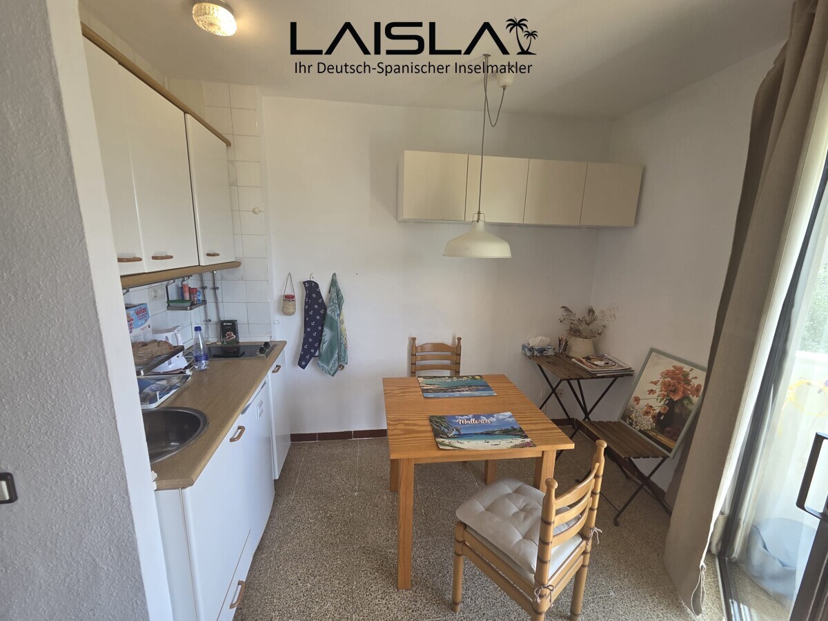 Charmantes Studio mit Balkon und schönem Grünblick in Cales de Mallorca — Foto 9