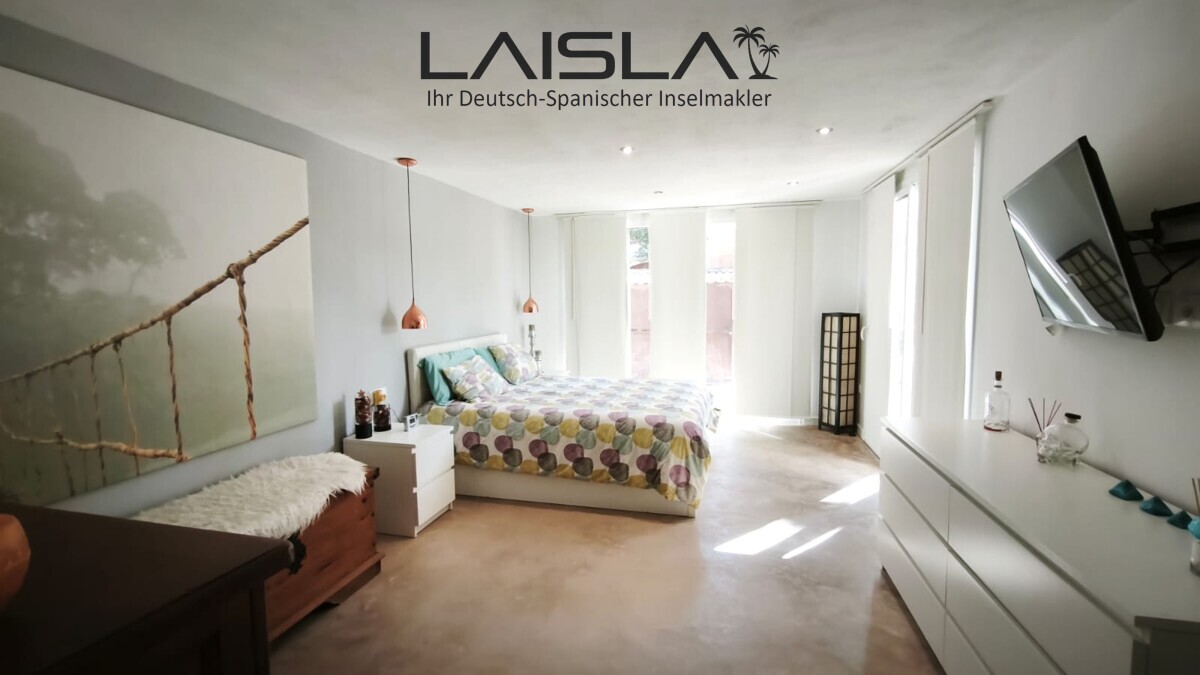 Modernes Chalet mit Pool und Meerblick in Port Verd — Foto 12