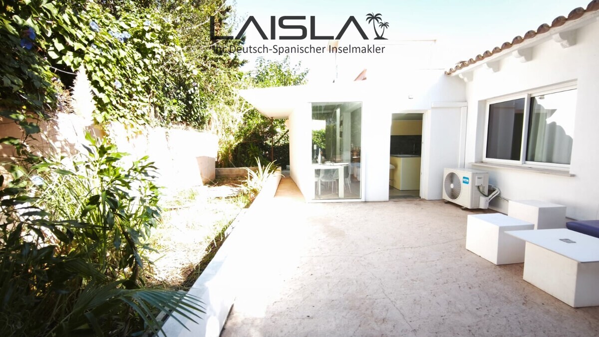 Modernes Chalet mit Pool und Meerblick in Port Verd — Foto 20
