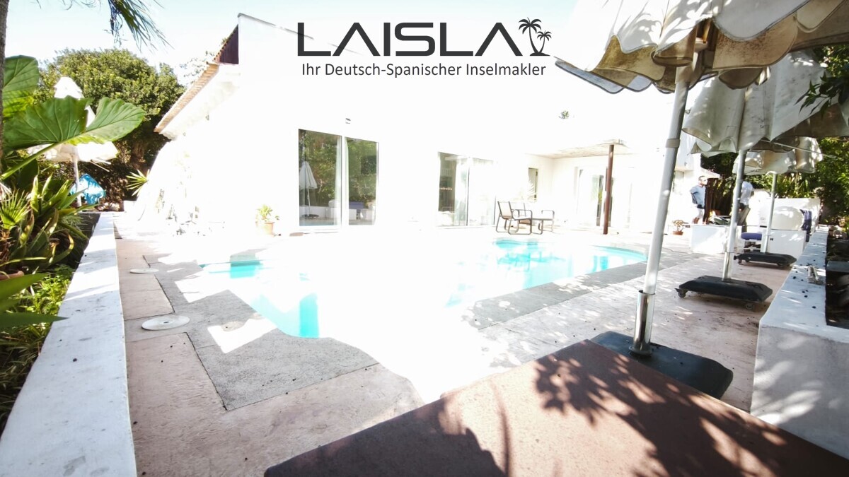 Modernes Chalet mit Pool und Meerblick in Port Verd — Foto 27