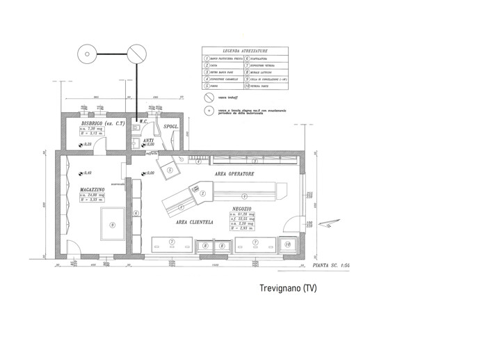 planimetria Trevignano