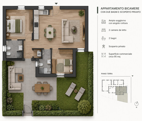 Appartamento bicamere